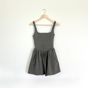 LIKE NEW! ZARA! GRAY MINI DRESS!